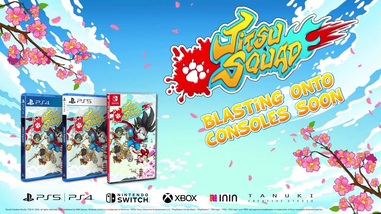 Jitsu Squad - Blasting Onto Consoles Soon!