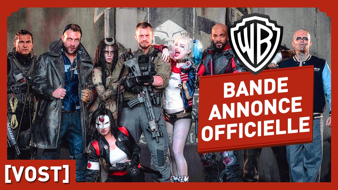 Suicide Squad - Reveal Comic Con (VOST) - Jared Leto / Margot Robbie / Will Smith