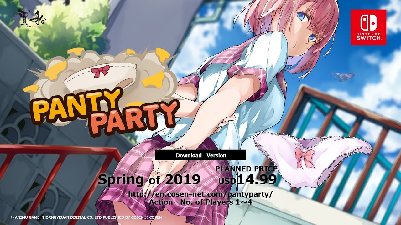 Nintendo Switch "Panty Party" Trailer