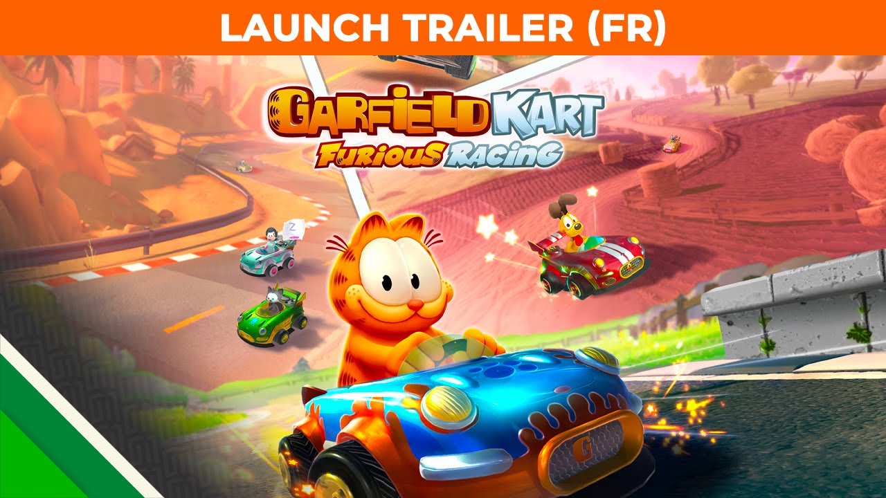 Garfield Kart Furious Racing  | Trailer de lancement | Microids & Artefacts Studio