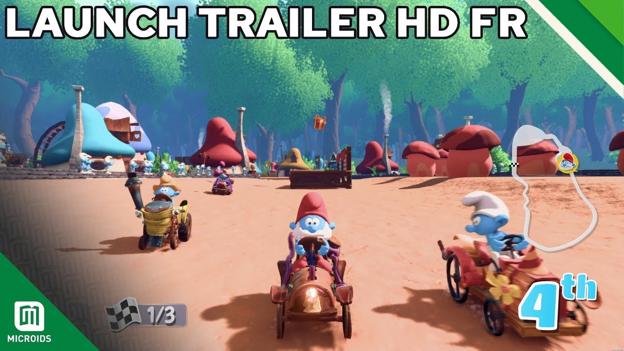 Schtroumpfs Kart – Trailer de lancement HD – Eden Games & Microids