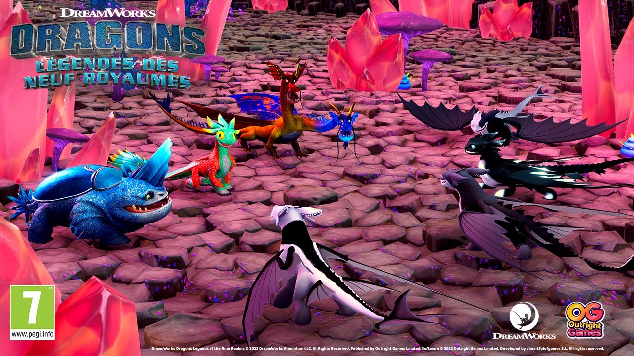 [Français] DreamWorks Dragons: Legends of the Nine Realms - Launch Trailer