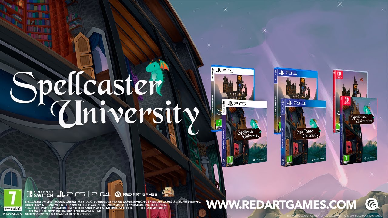 Spellcaster University | Deluxe Edition | Nintendo Switch, PS4 & PS5!