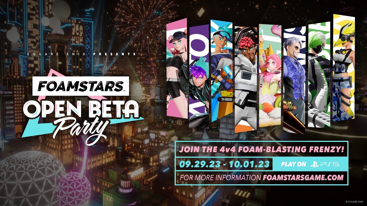 FOAMSTARS Open Beta Announcement Trailer