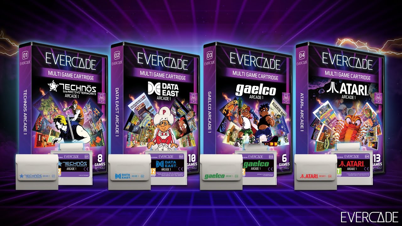 Evercade - Arcade Cartridges Announcement Trailer