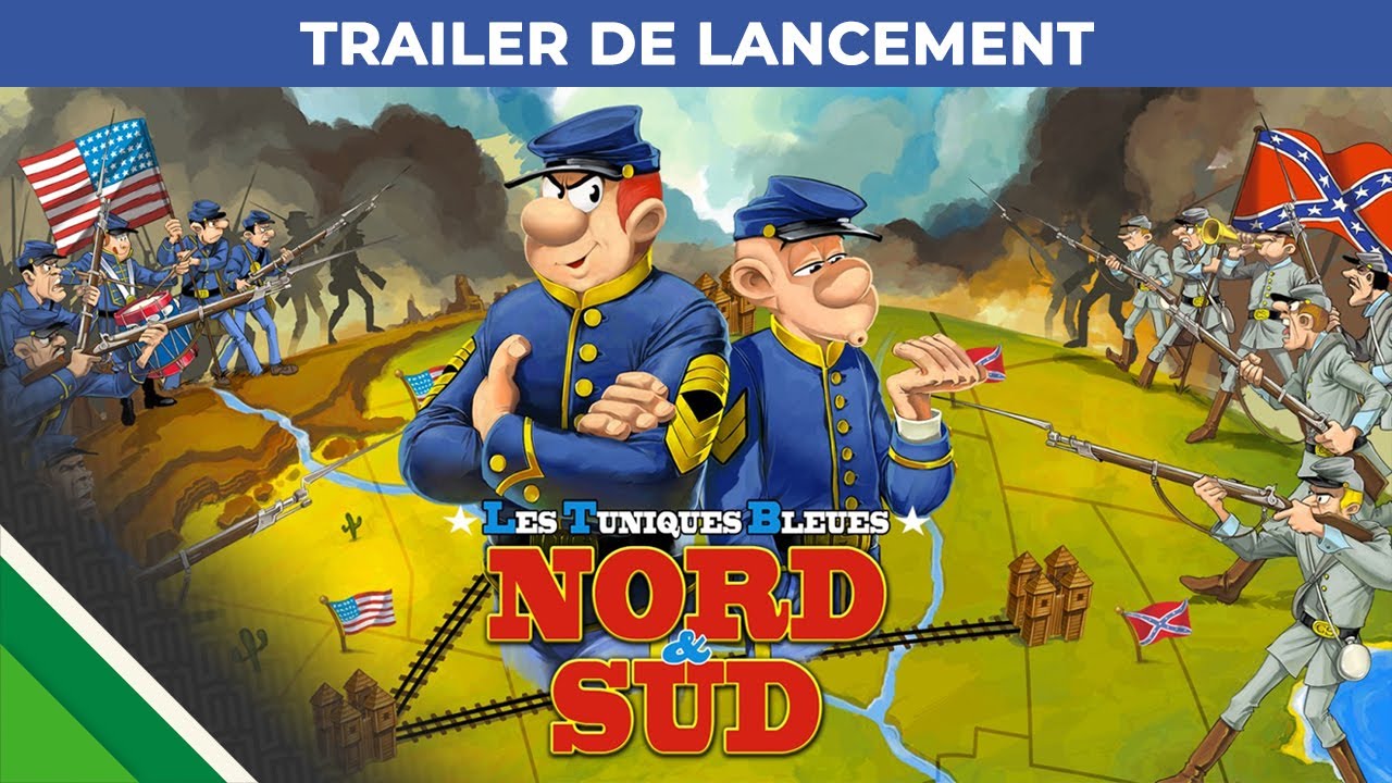 Les Tuniques Bleues - Nord & Sud | Trailer de lancement | Microids & Appeal Studios