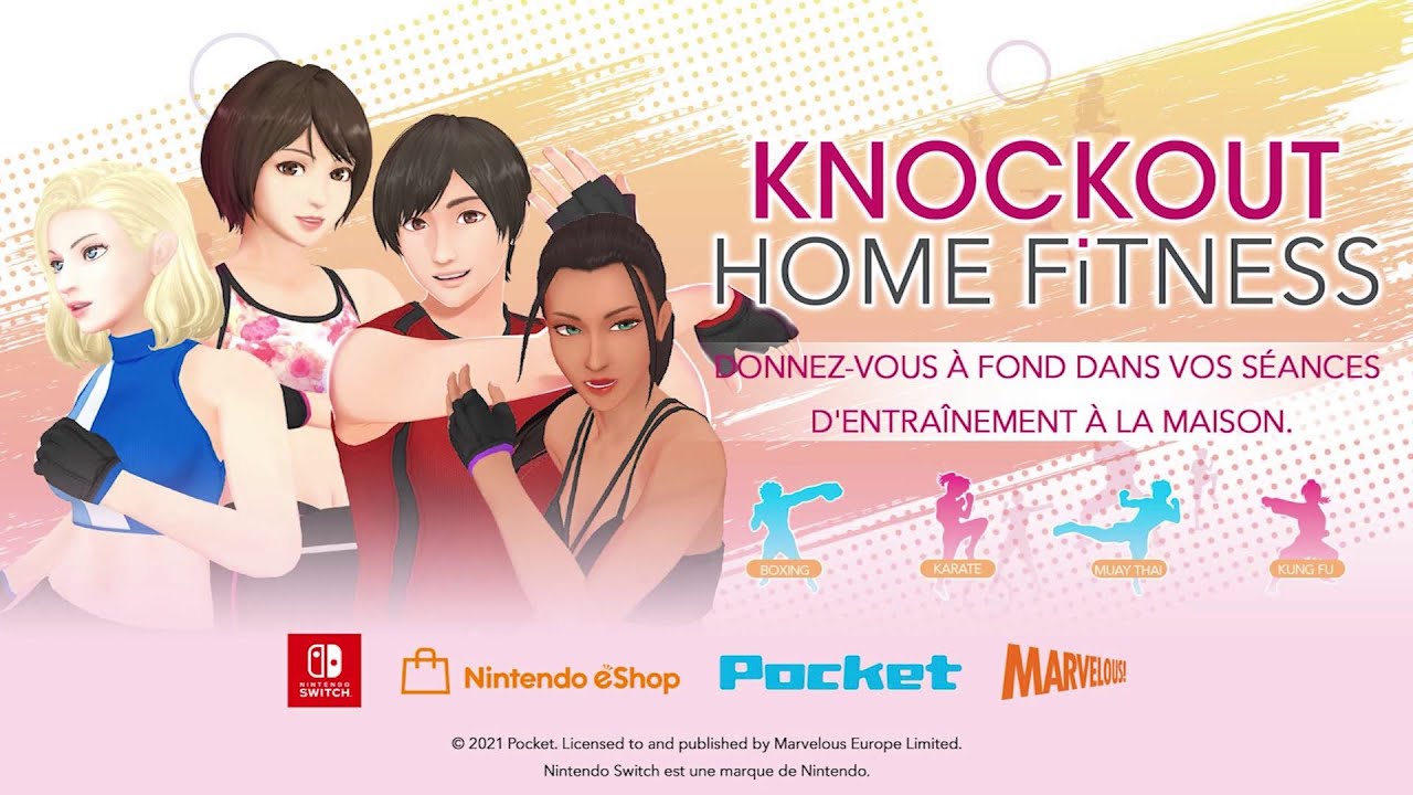 Knockout Home Fitness - Launch Trailer [NINTENDO SWITCH] (FRENCH)