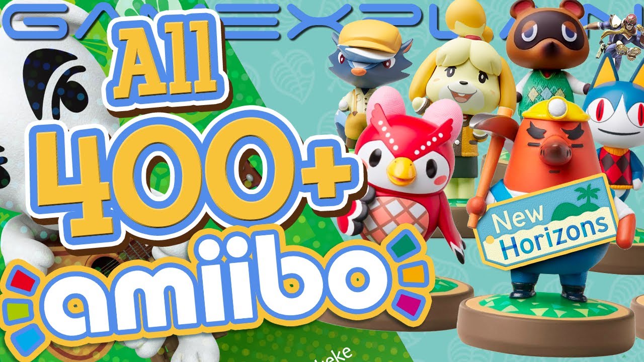 Scanning All 400+ Amiibo in Animal Crossing: New Horizons!
