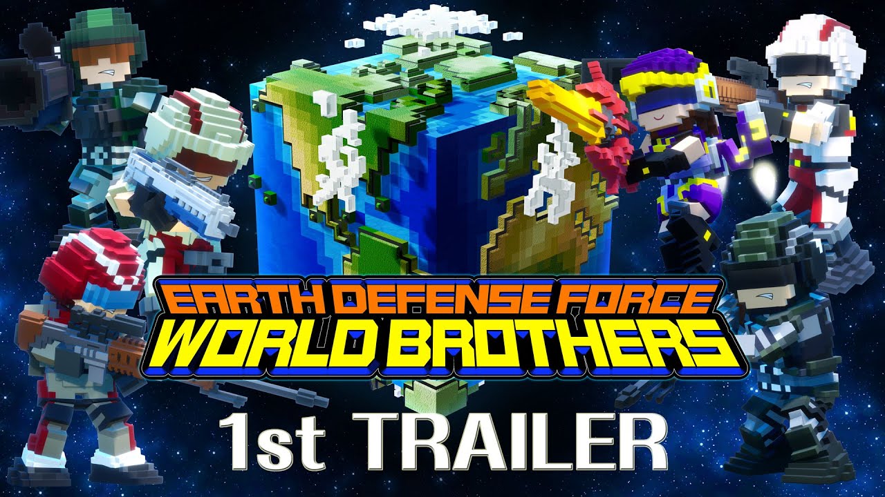 EARTH DEFENSE FORCE: WORLD BROTHERS - 1st Trailer