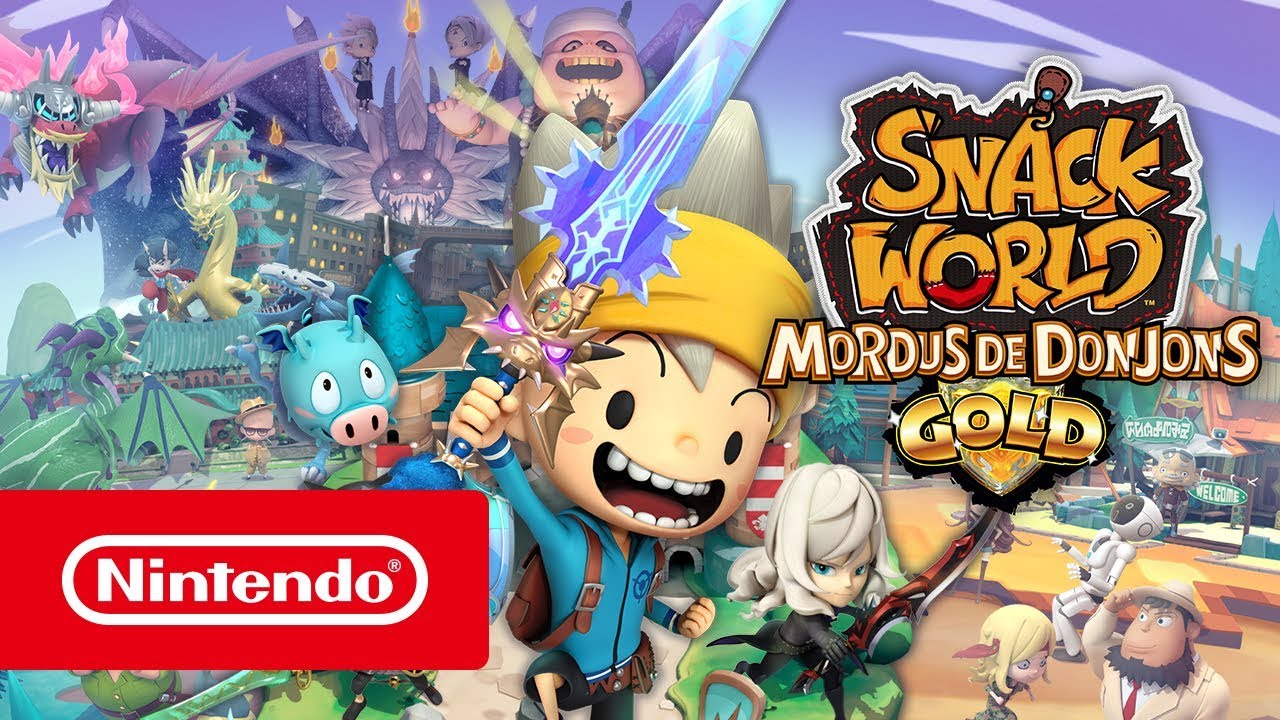 SNACK WORLD: MORDUS DE DONJONS – GOLD - Bande-annonce de lancement (Nintendo Switch)