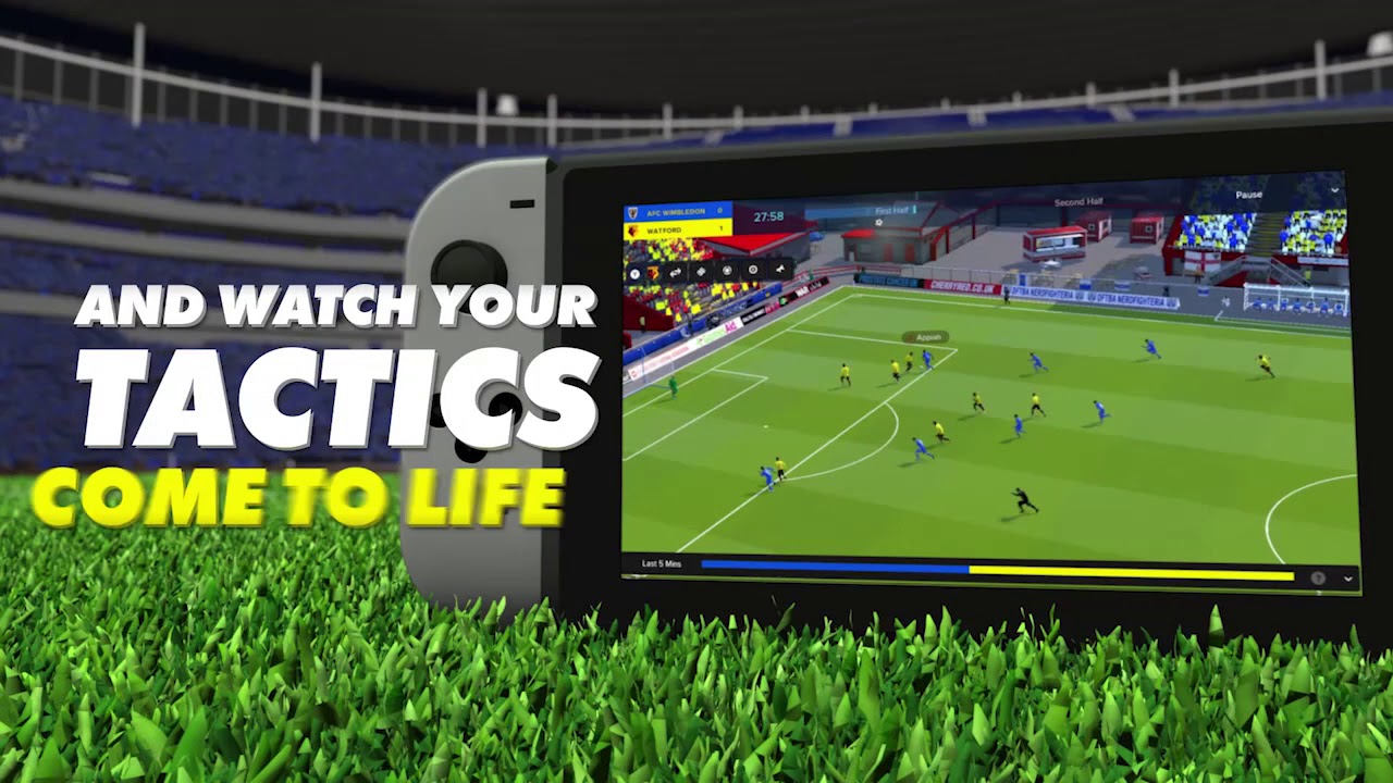 Football Manager Touch 2018 - Switch Trailer