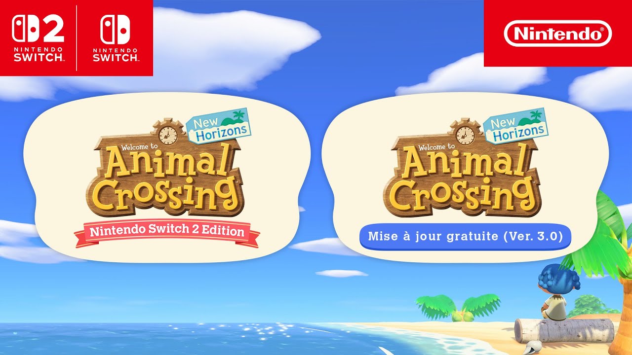 Animal Crossing: New Horizons – Nintendo Switch 2 Edition et mise à jour gratuite – Bande-annonce