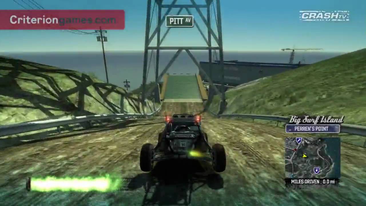 Burnout Paradise Big Surf Island Tour part 2 - CRASH TV 34
