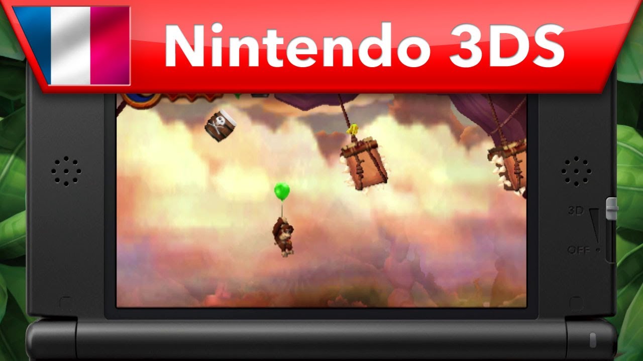 Donkey Kong Country Returns 3D - Trailer (Nintendo 3DS)