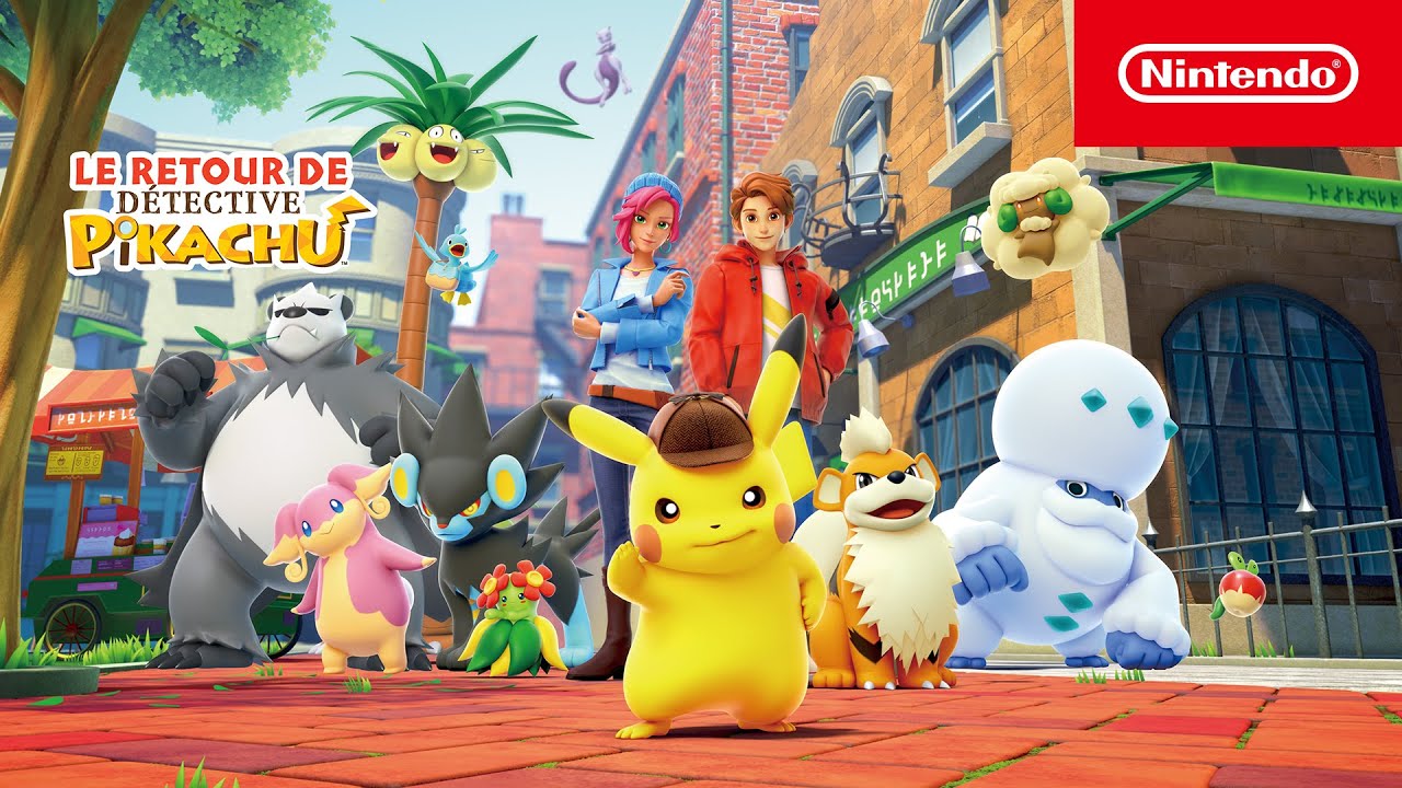 Le retour de Détective Pikachu – Sortie le 6 octobre ! (Nintendo Switch)
