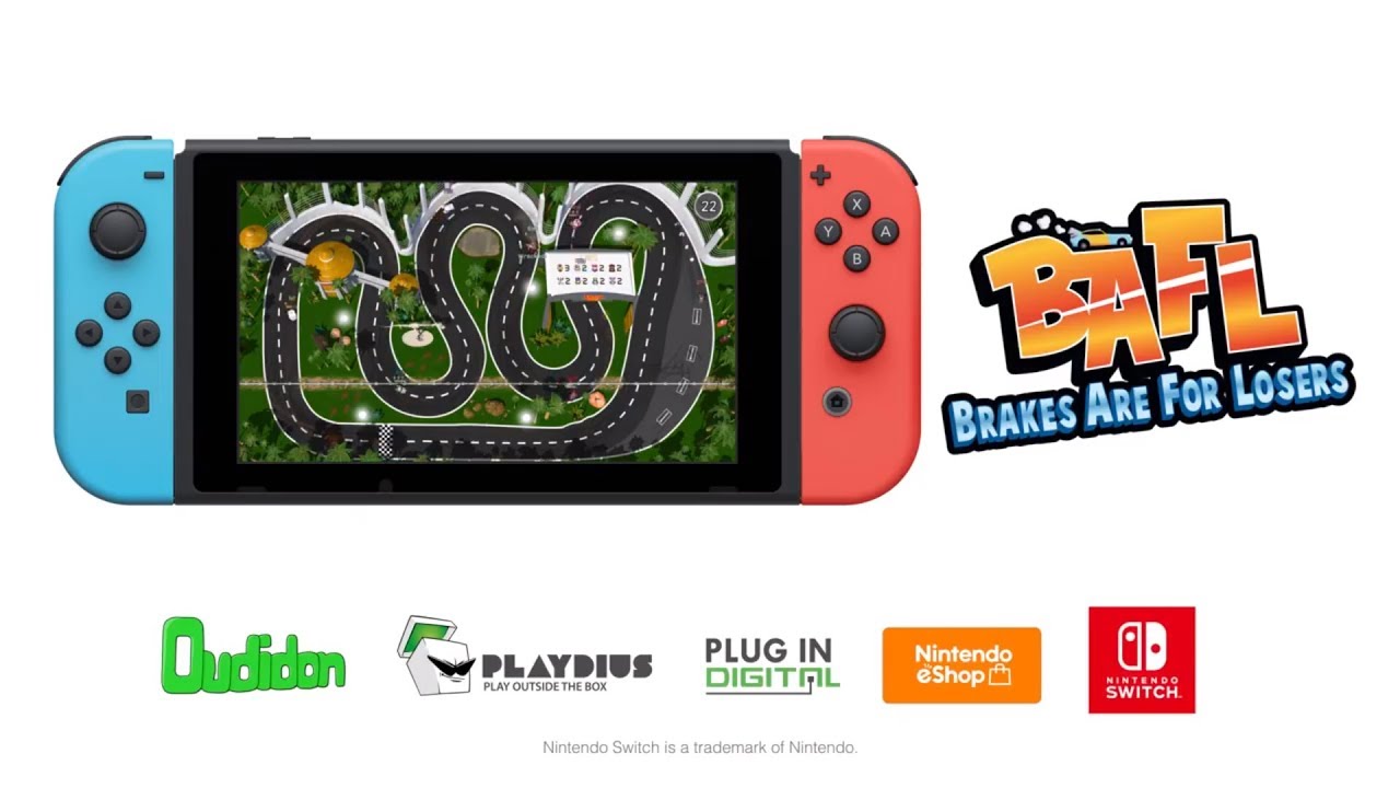 BAFL - Brakes are for Losers - Nintendo Switch Release Trailer