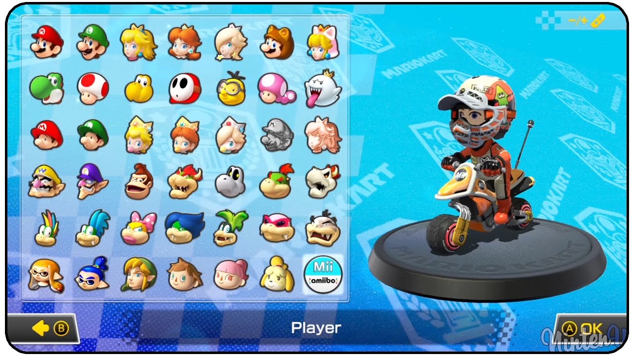 Mario Kart 8 Deluxe - All Amiibo Suits