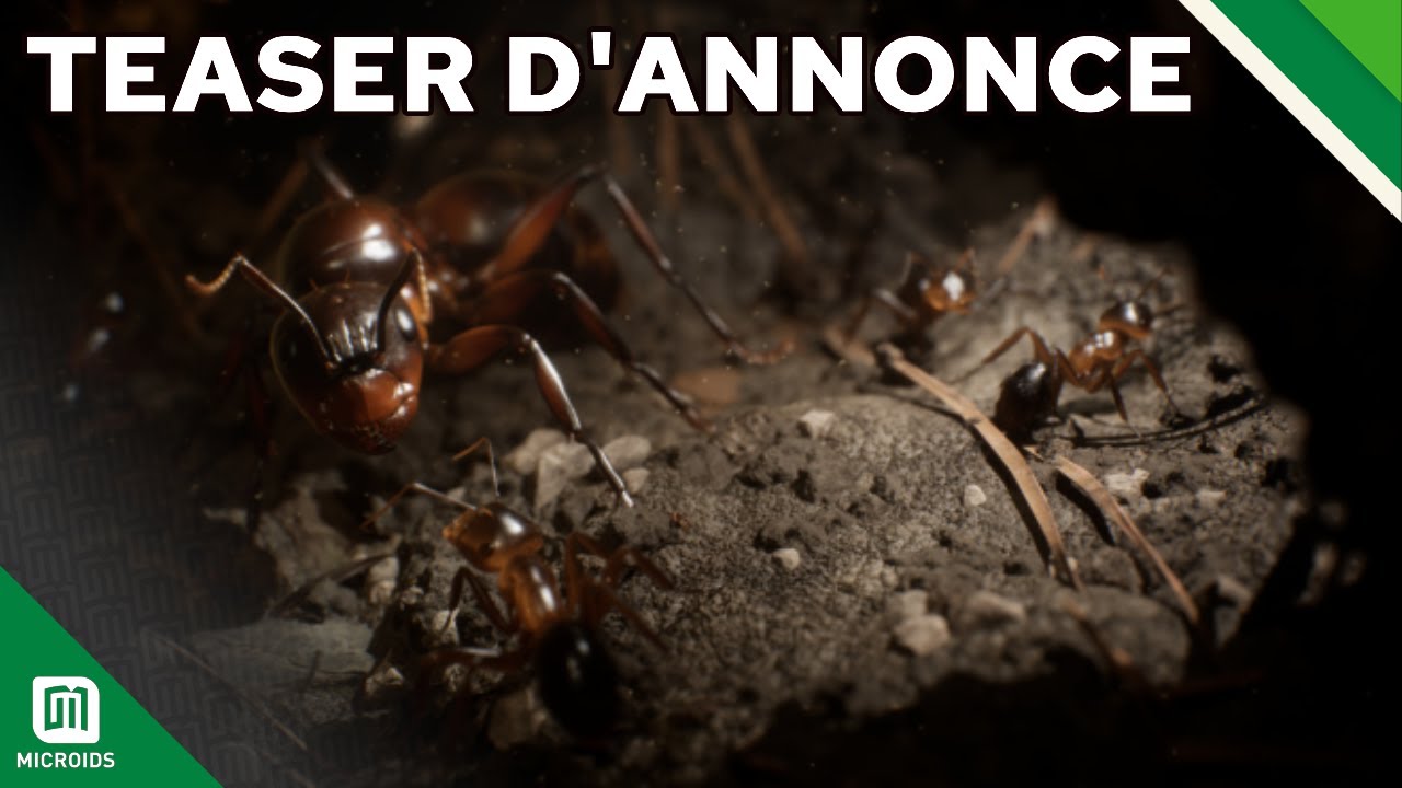 Les Fourmis – Teaser d’annonce – Tower Five Studio & Microids
