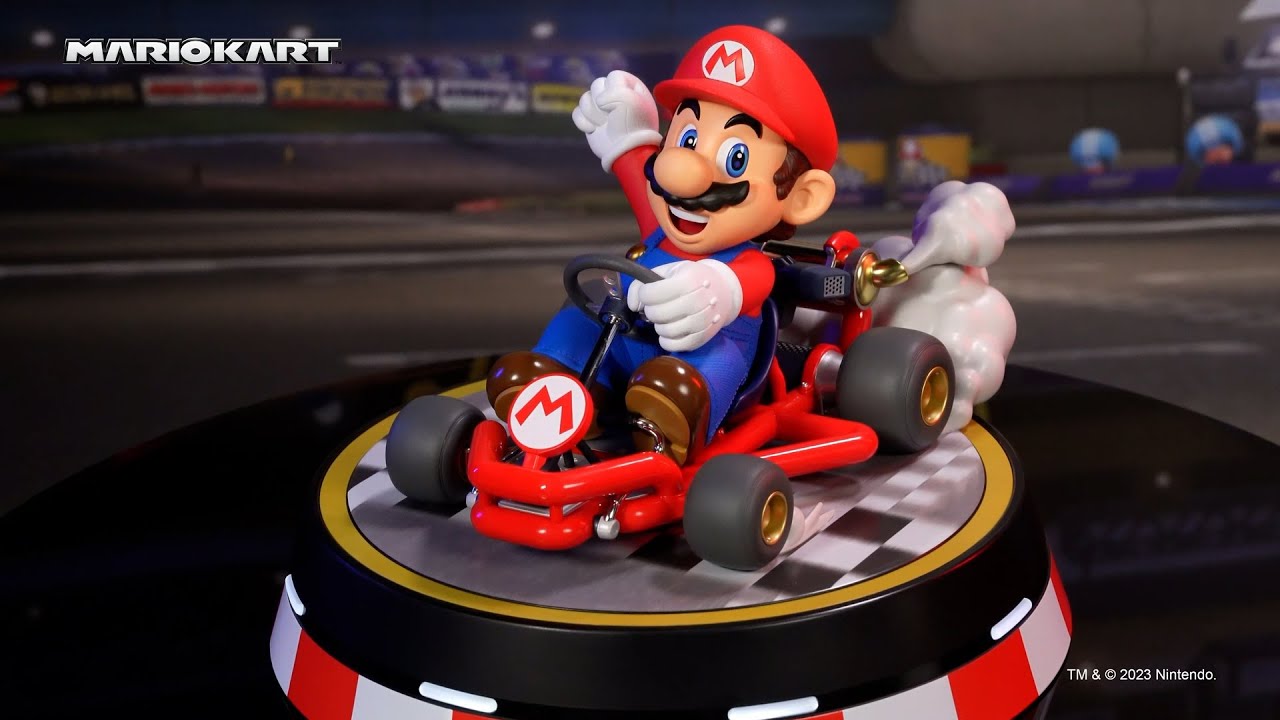 F4F Presents - Mario Kart™ - Mario PVC Statue