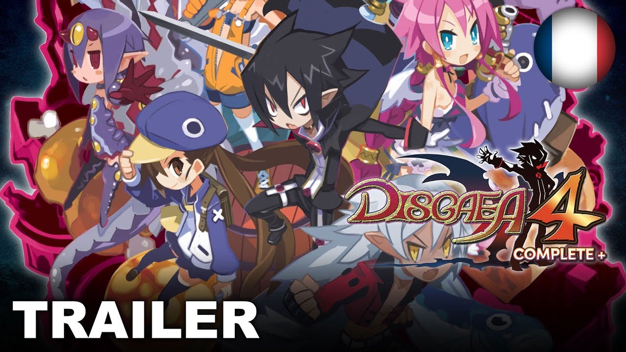 Disgaea 4 Complete+ - Launch Trailer (Nintendo Switch, PS4) (EU - French)