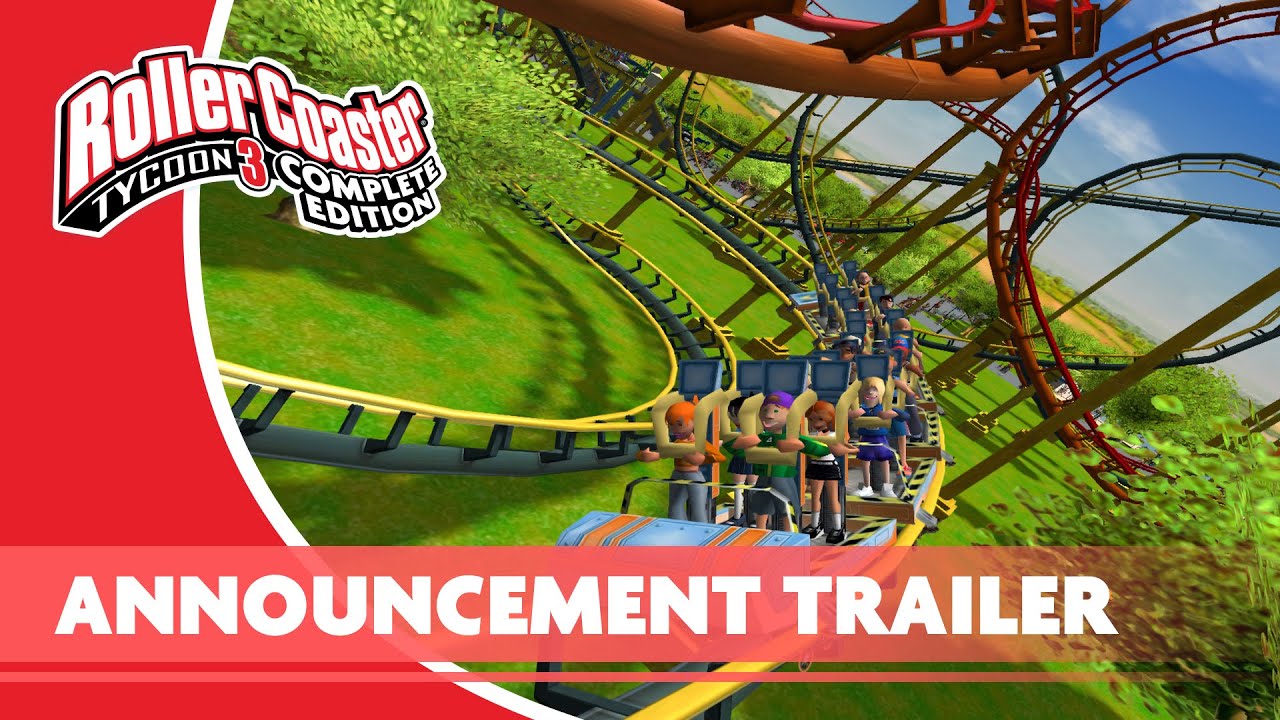 RollerCoaster Tycoon 3 Announcement