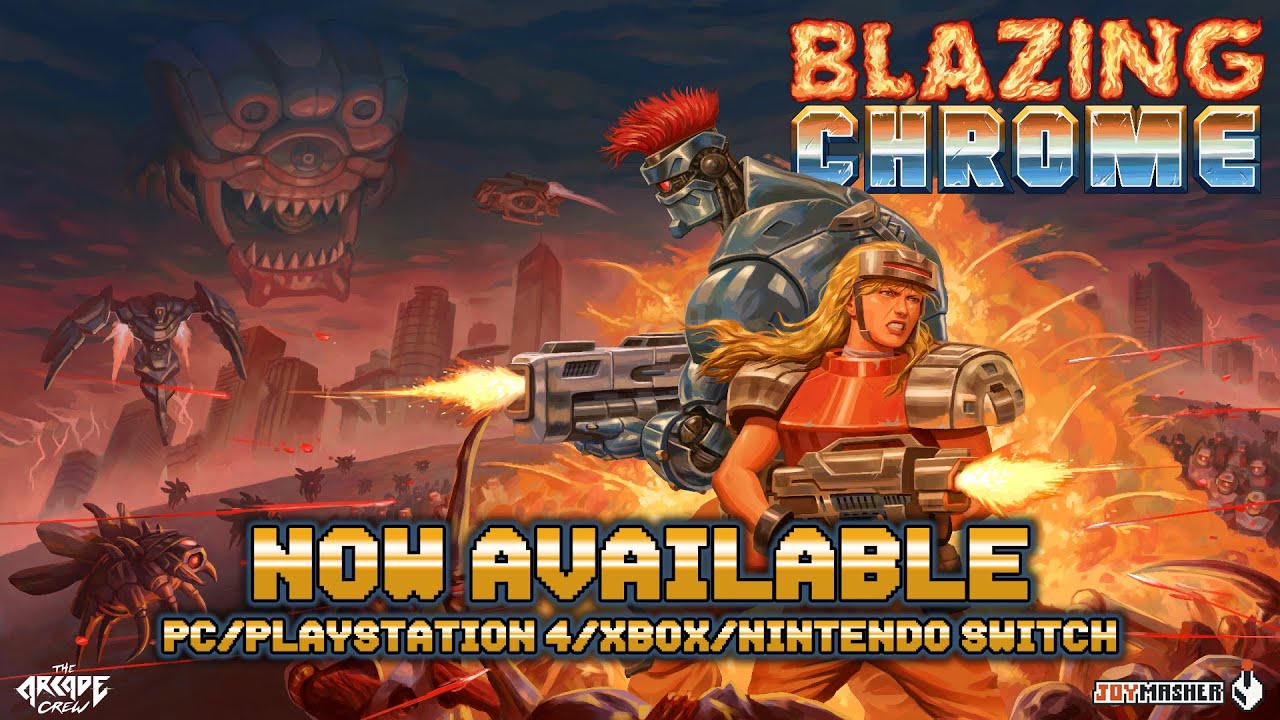 Blazing Chrome - Release Trailer
