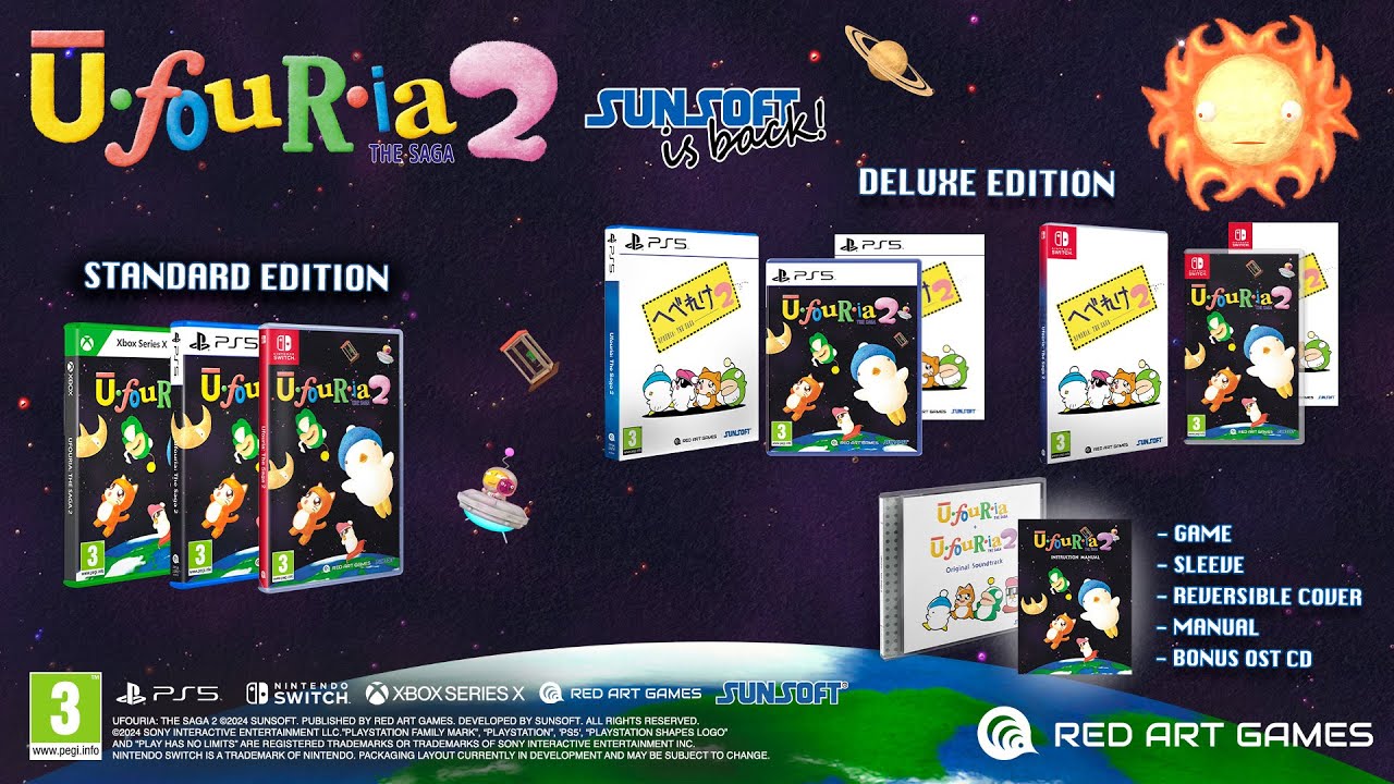 Ufouria: The Saga 2 | Deluxe Edition | Nintendo Switch, PS5 and Xbox Series X|S