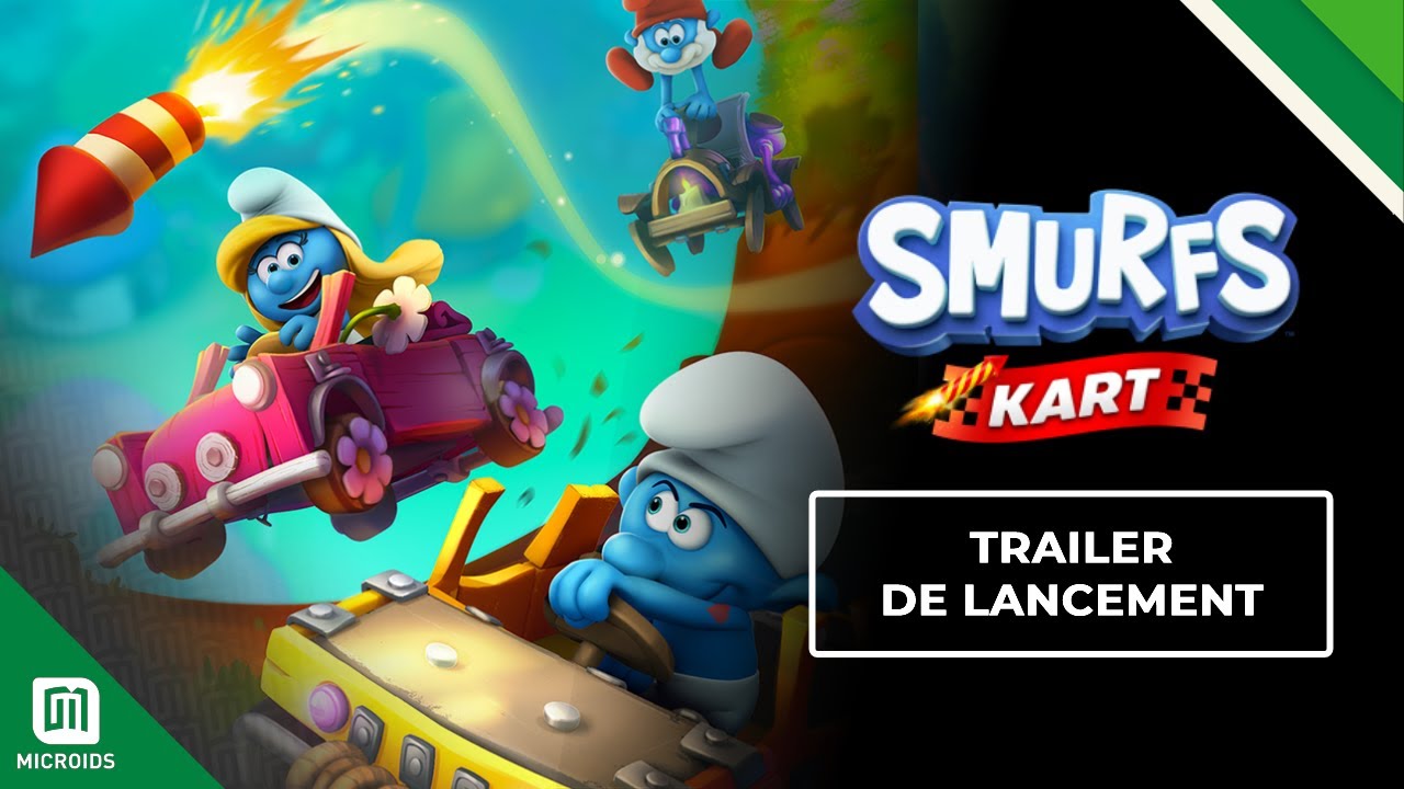 Schtroumpfs Kart | Trailer de lancement | Eden Games & Microids