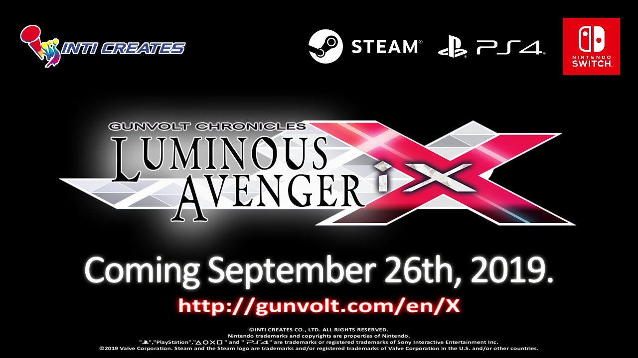 Gunvolt Chronicles: Luminous Avenger iX - Official Trailer