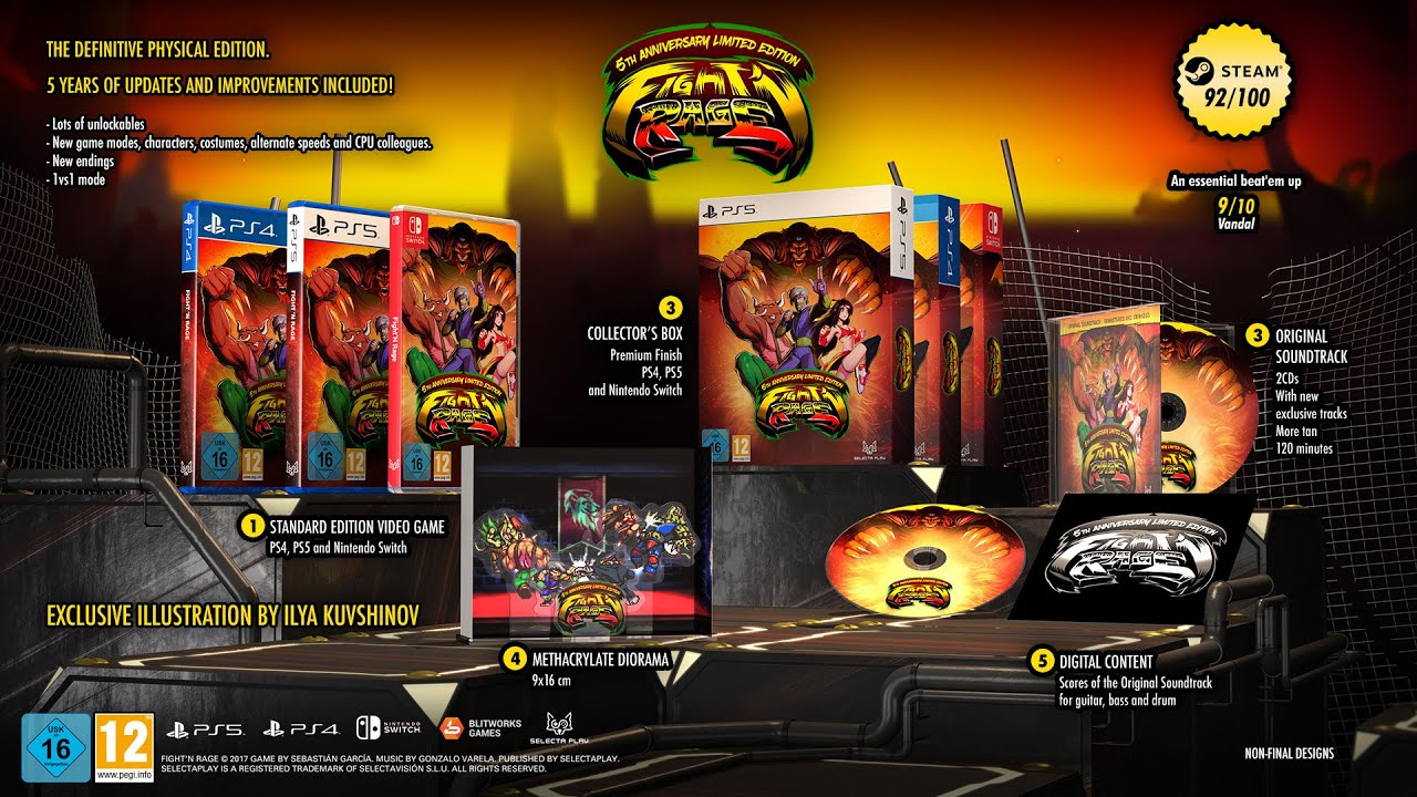 Fight'N Rage 5th Anniversary Limited Edition - Official Trailer Announcement