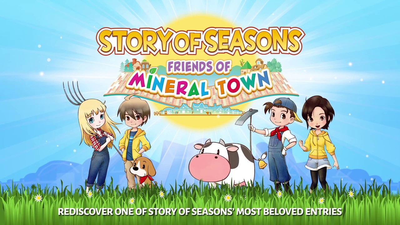 Story Of Seasons : Friends Of Mineral Town - Reveal Date Trailer