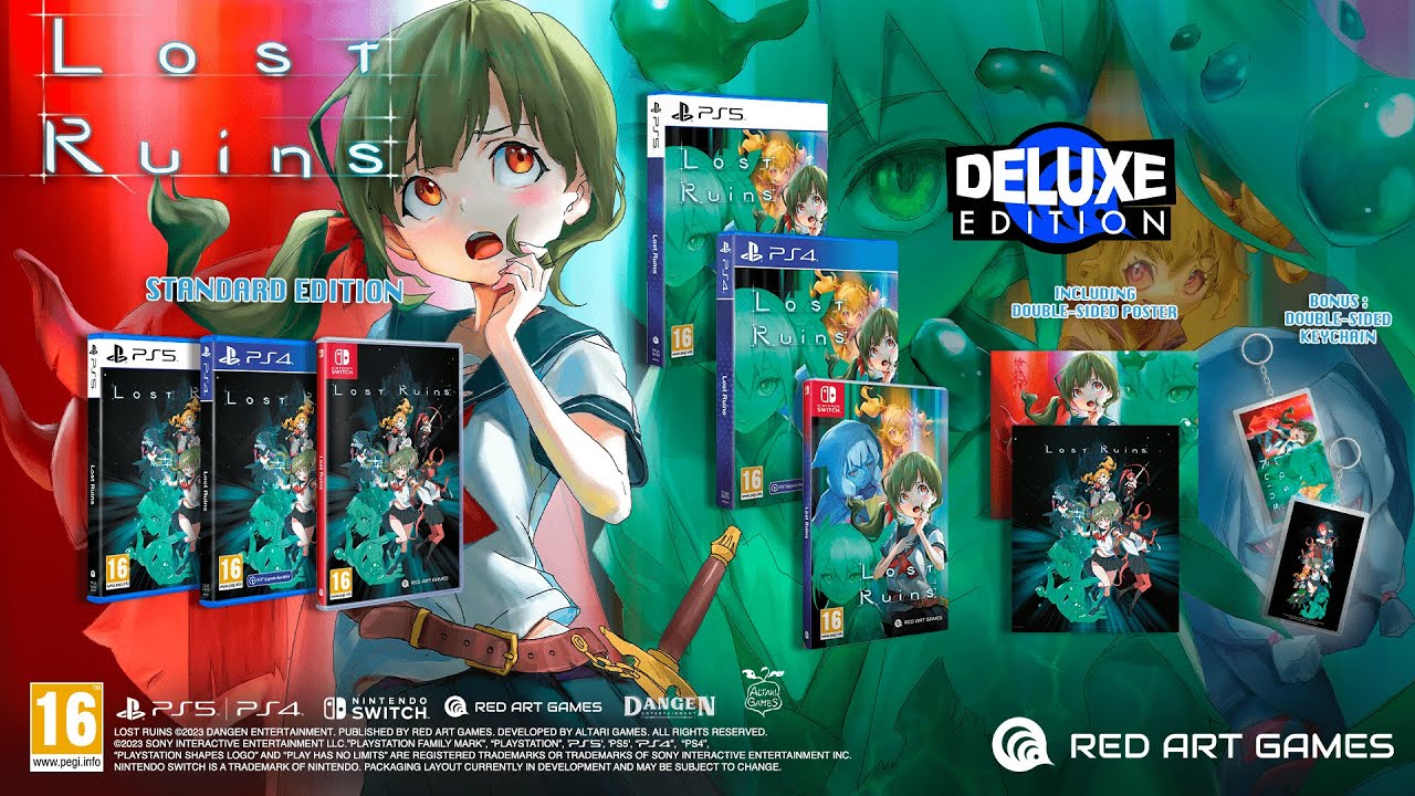 Lost Ruins | Deluxe Edition | PS4, PS5 and Nintendo Switch