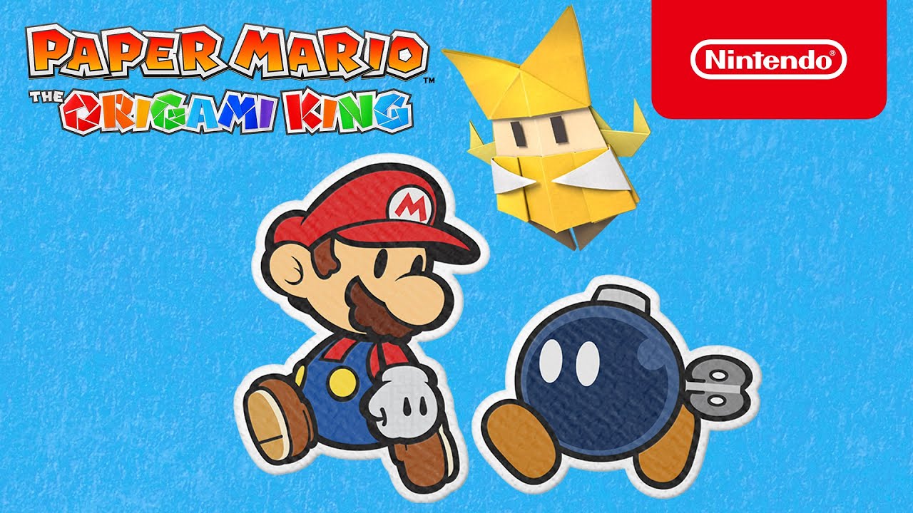 Découvrez ce que Paper Mario: The Origami King vous réserve ! (Nintendo Switch)