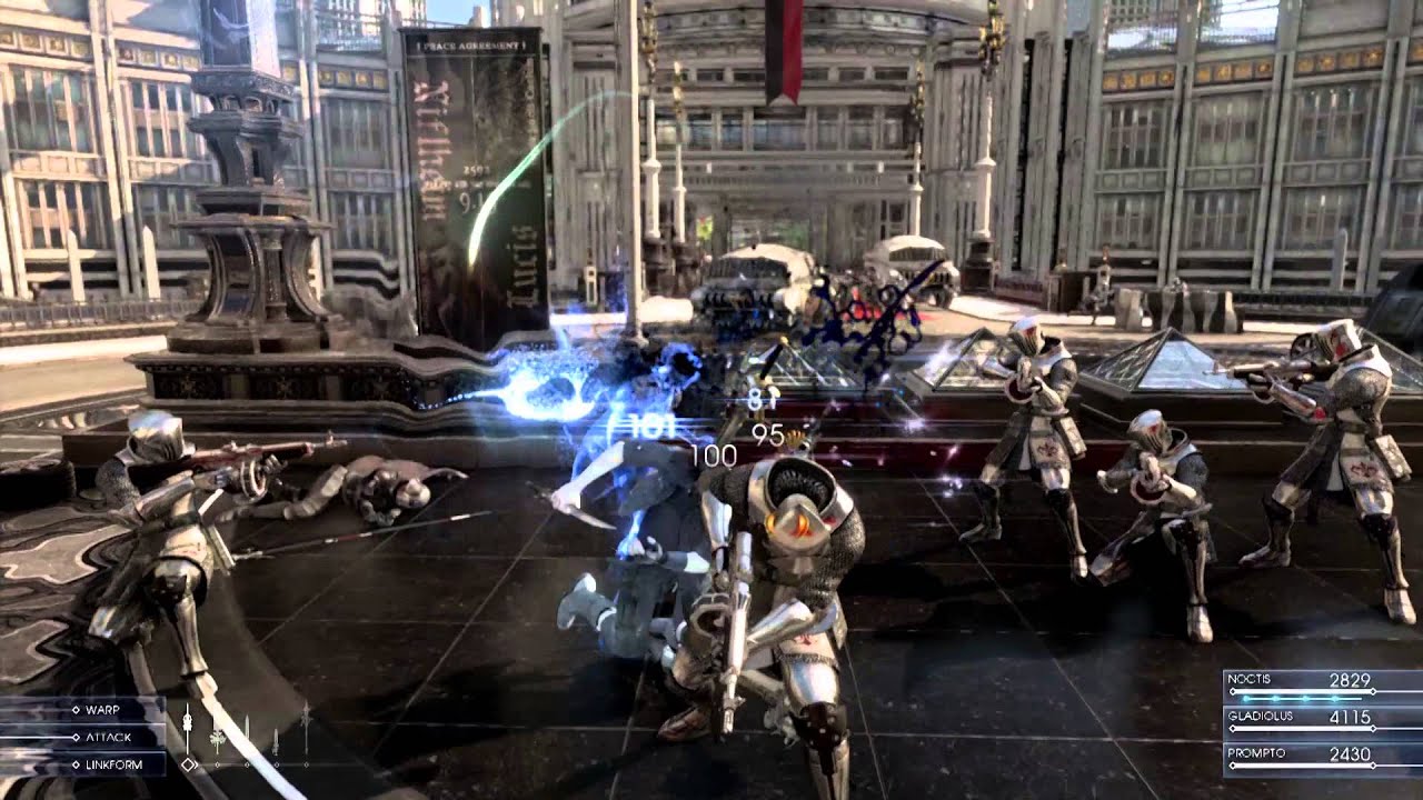 FINAL FANTASY XV - Aperçu du système de combat en jeu (E3 2013)