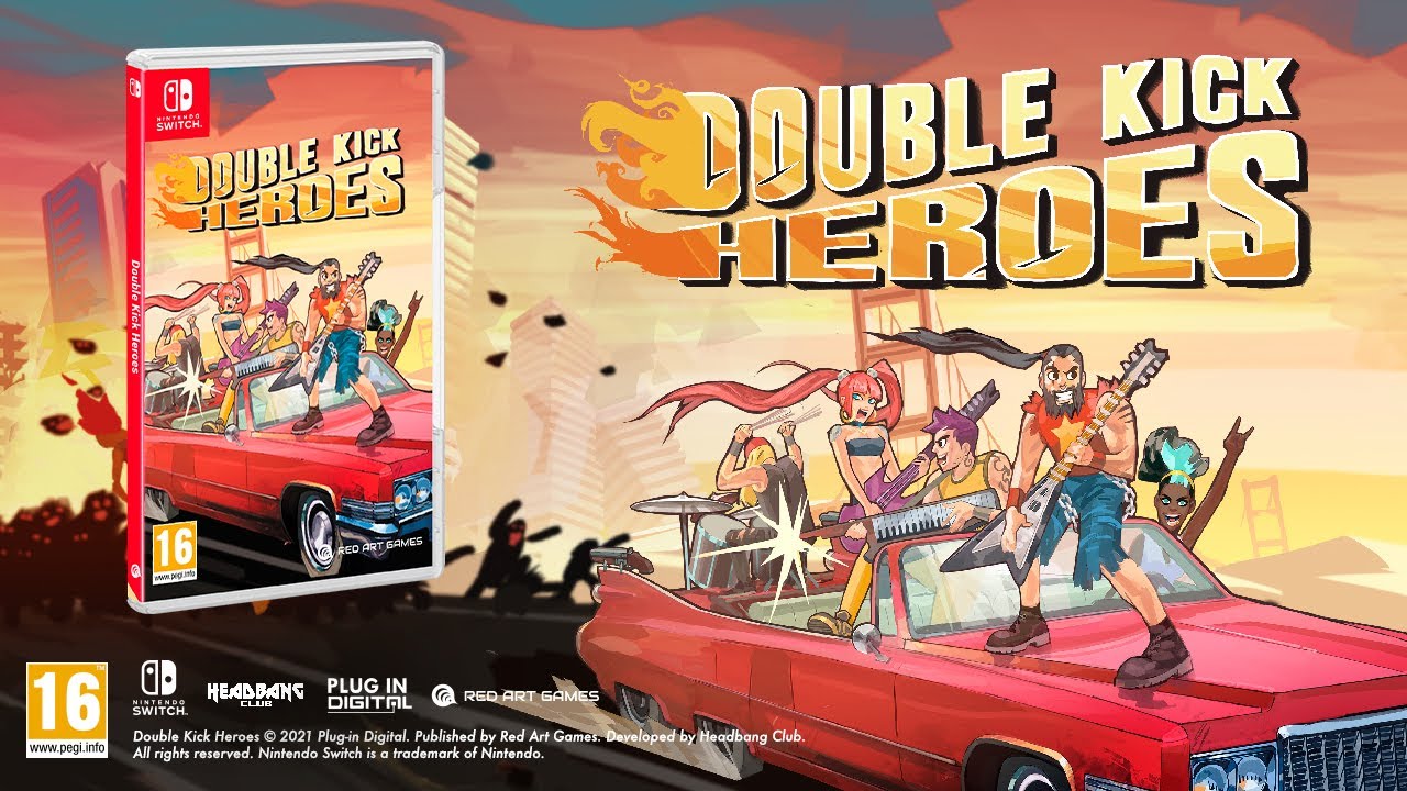 Double Kick Heroes - Nintendo Switch Trailer