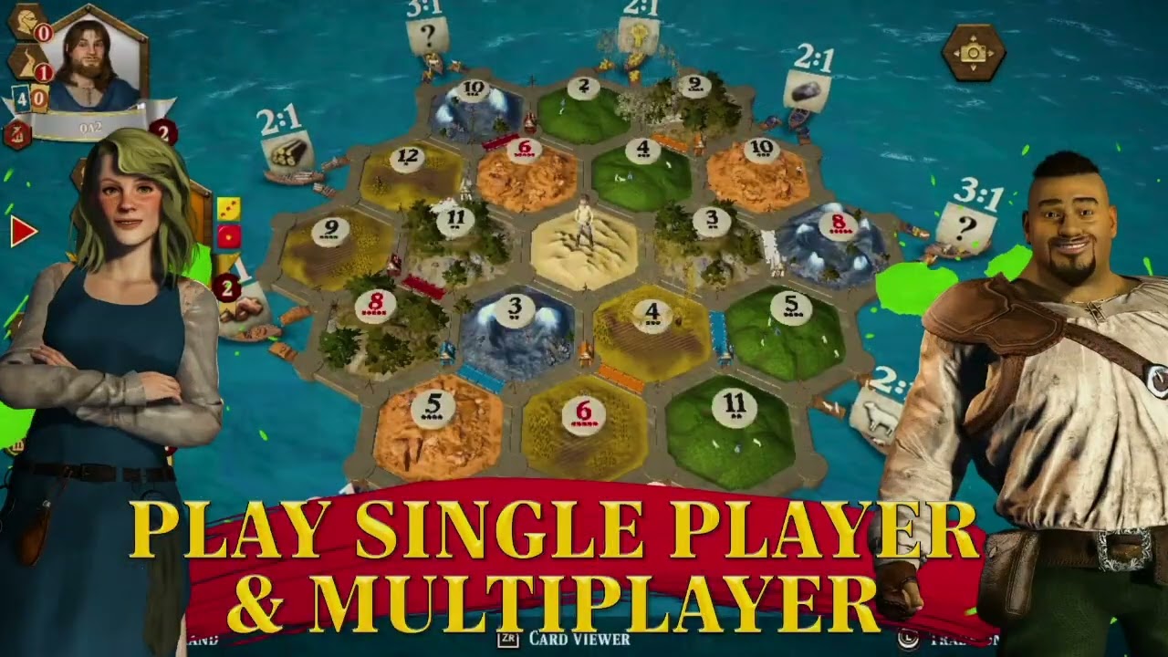 PEGI  16x9  CATAN   launch Trailer   OUT NOW