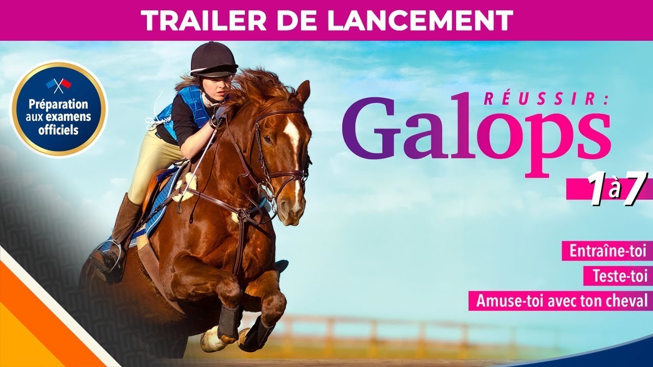 Réussir : Galops 1 à 7 l Trailer de lancement FR l Microids & Smart Tale Games