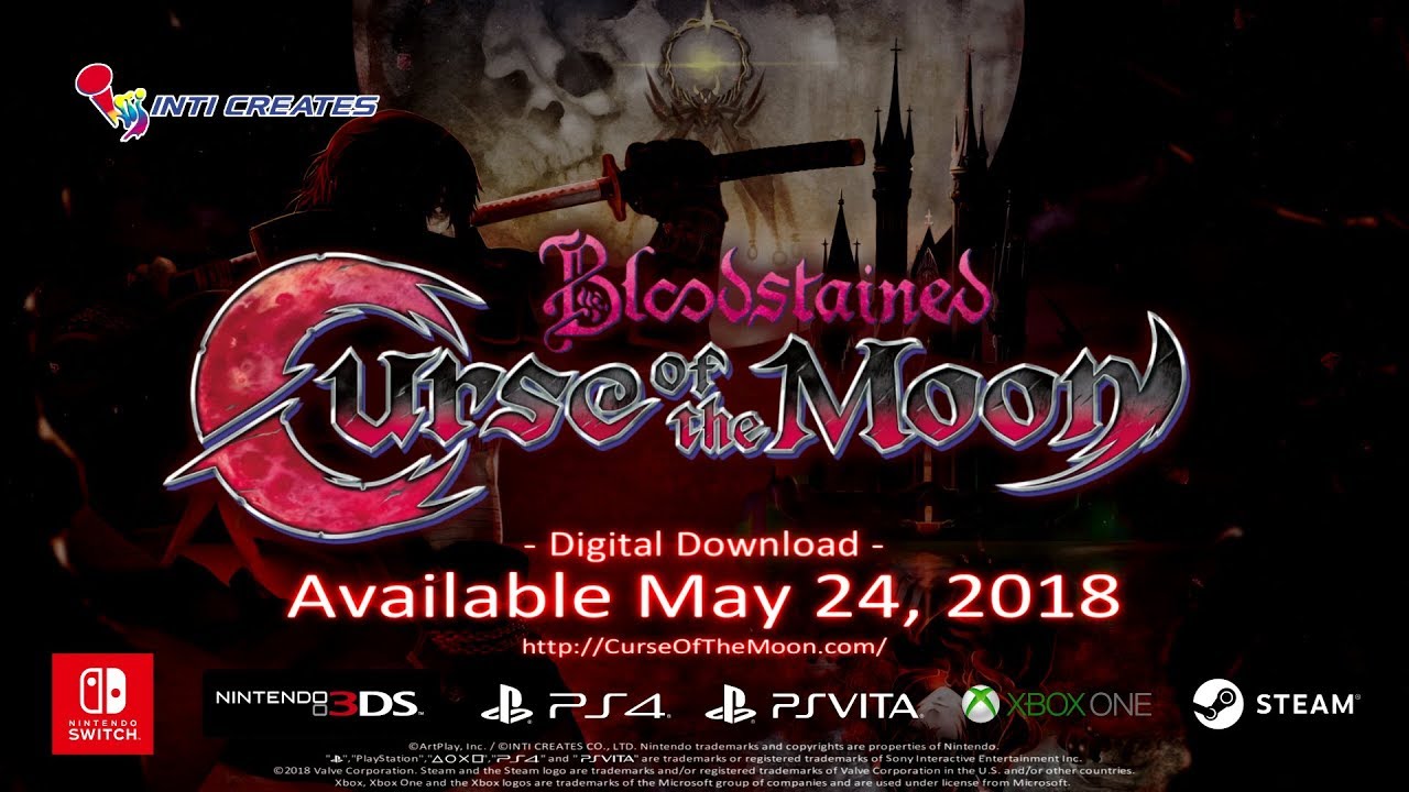 Bloodstained: Curse of the Moon Official Trailer