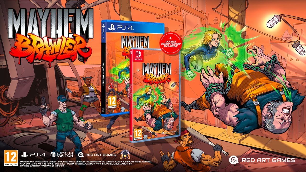 Mayhem Brawler | Nintendo Switch & PlayStation 4