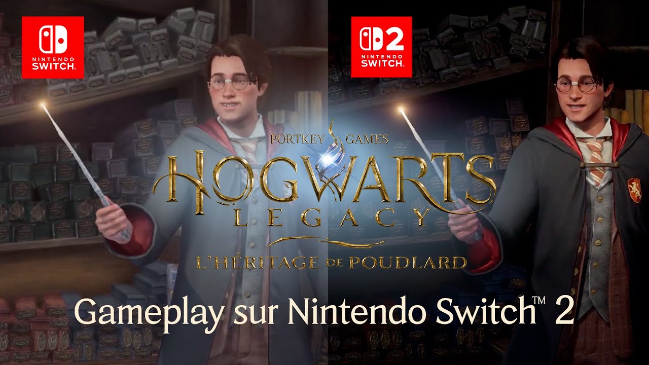 Hogwarts Legacy : L'Héritage de Poudlard - Gameplay sur Nintendo Switch 2