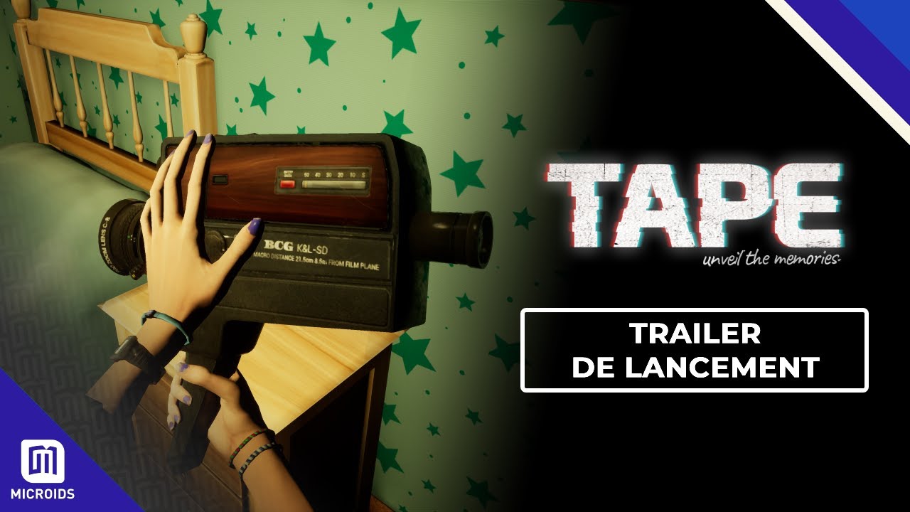 TAPE: Unveil the Memories | Trailer de lancement | BlackChiliGoat Studio & Microids