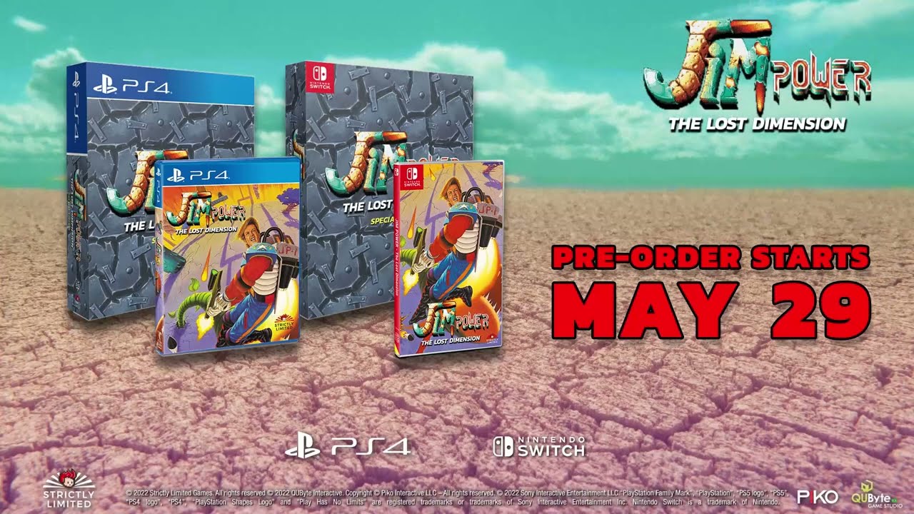 Jim Power: The Lost Dimension - Limited Editions!