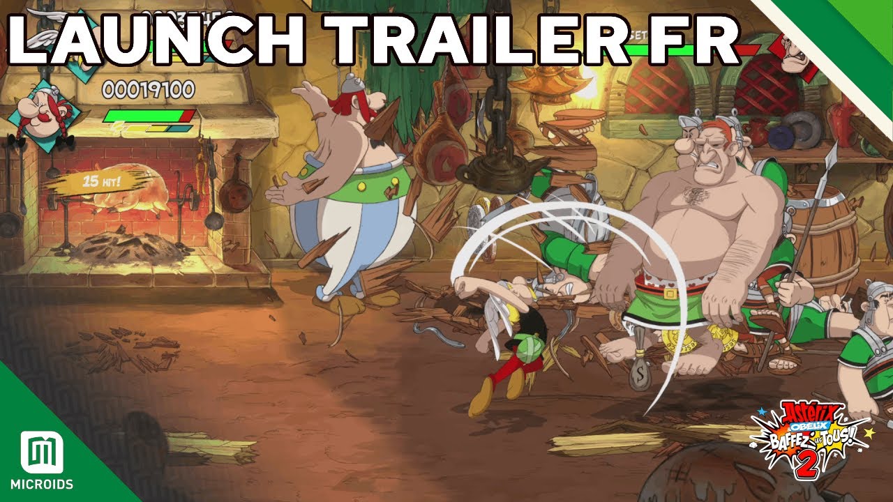 Astérix & Obélix : Baffez-les Tous ! 2 - Launch Trailer - Mr Nutz Studio & Microids