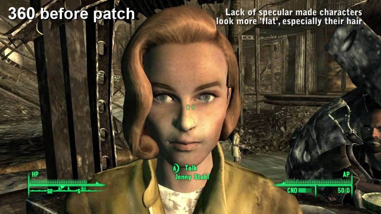 Fallout Patch Comparison Video