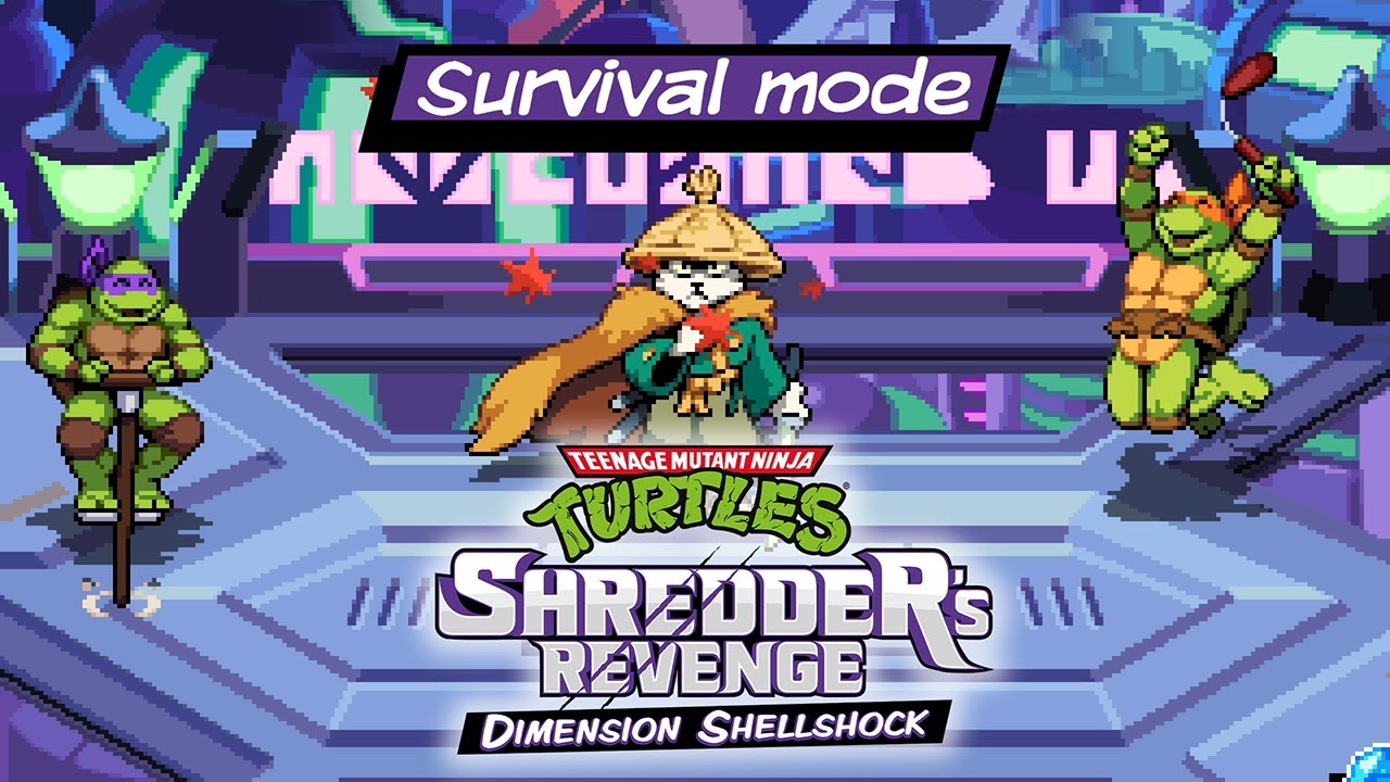 TMNT: Shredder’s Revenge - Dimension Shellshock DLC | Survival Mode Trailer