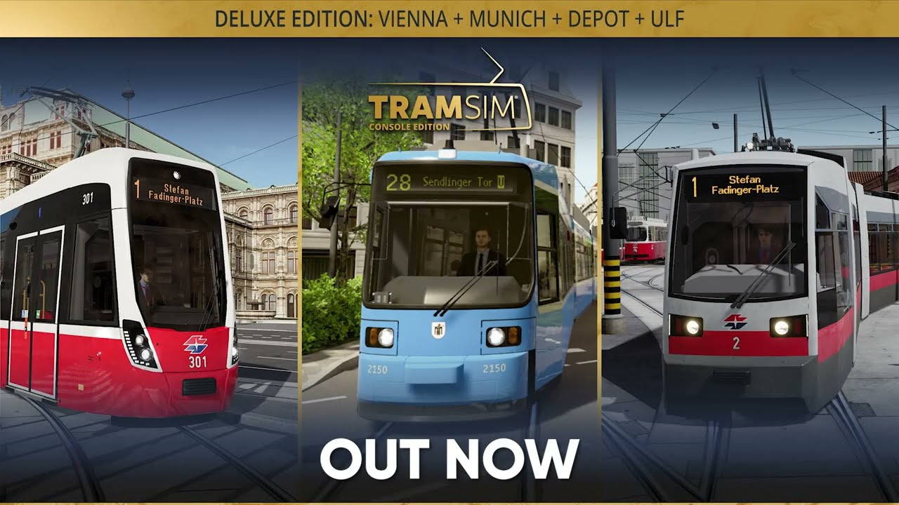 TramSim Console Edition - Out Now for PlayStation and Xbox