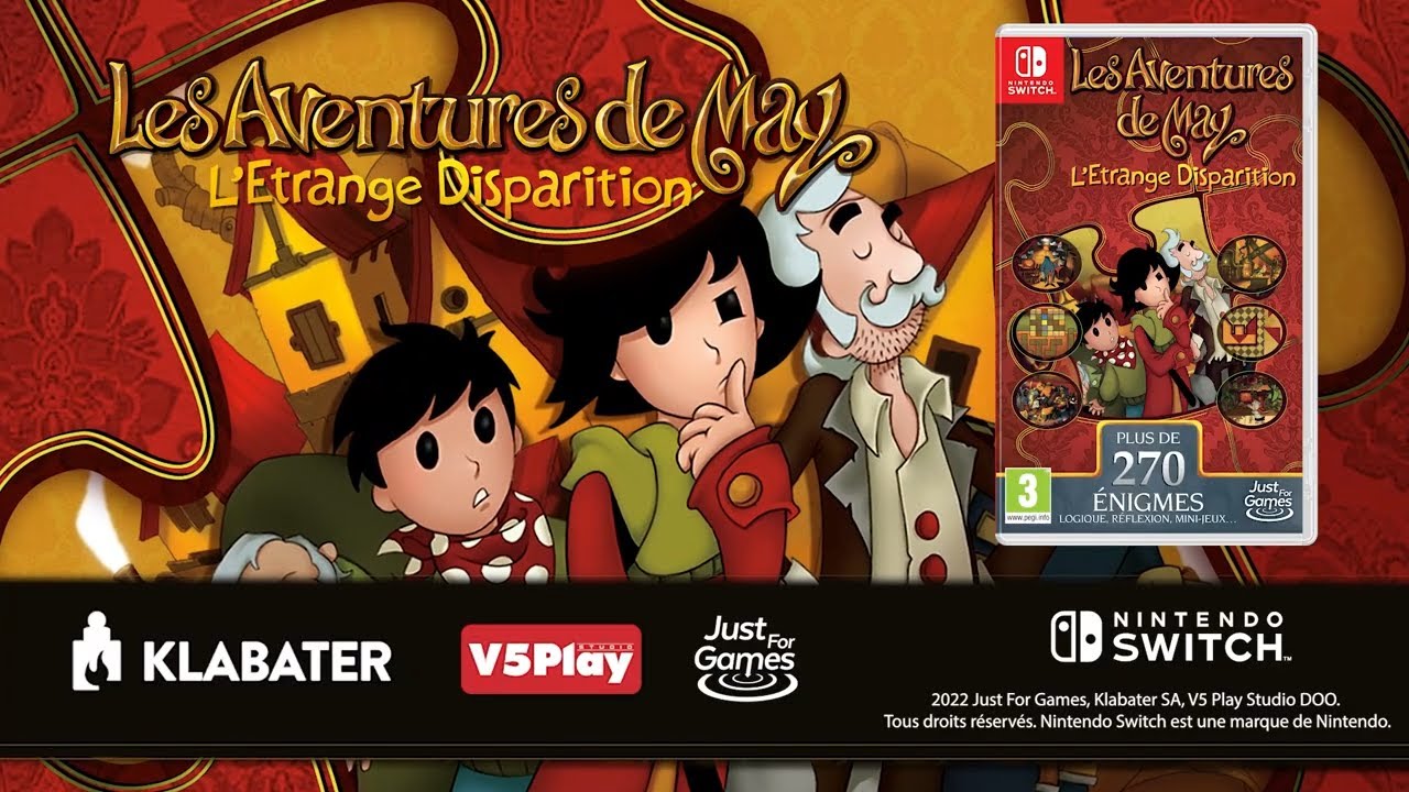 Les Aventures De May : L'Etrange Disparition – Annonce Version Physique
