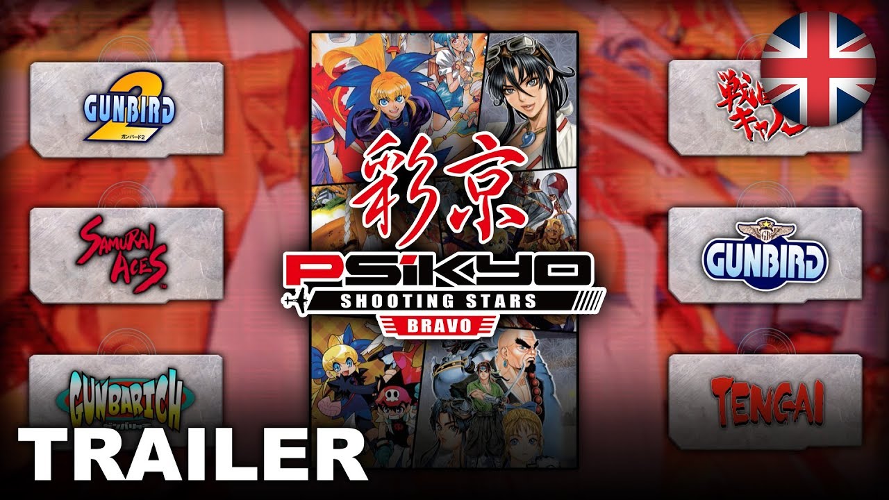 Psikyo Shooting Stars Bravo - Gameplay Trailer (Nintendo Switch) (EU - English)