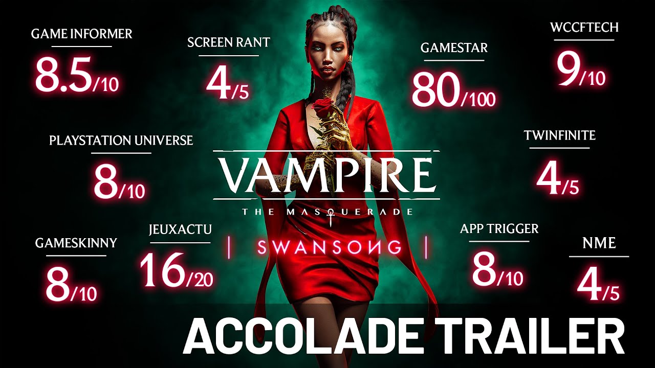 Vampire: The Masquerade - Swansong | Accolade Trailer