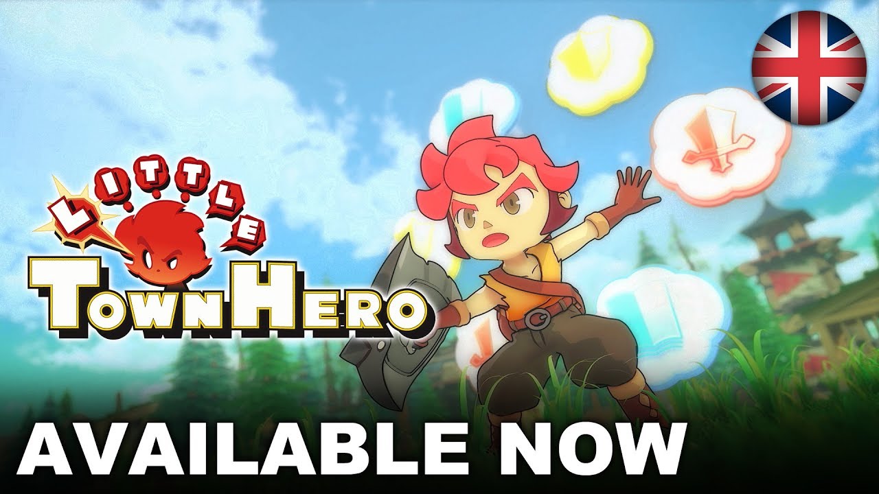 Little Town Hero - Launch Trailer (Nintendo Switch, PS4) (EU - English)